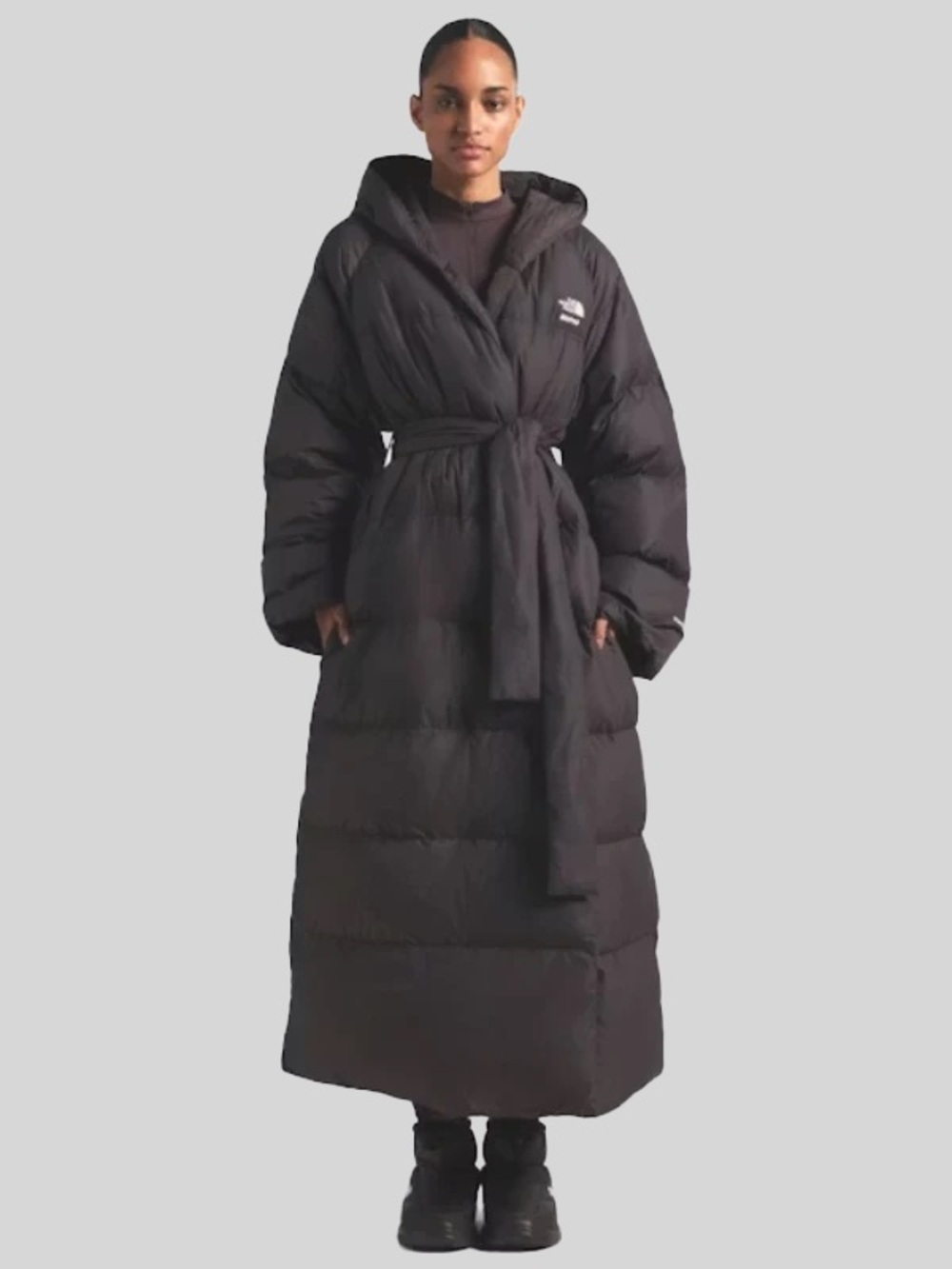 THE NORTH FACE X SKIMS NUPTSE WRAP PARKA LIMITED EDITION: PHOENIX LARGE